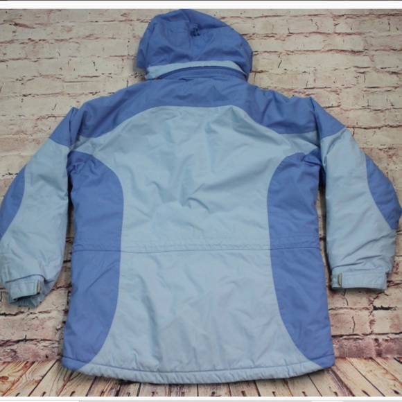 Women's L.L Bean Ski Jacket Blue Size Medium - Picture 3 of 4